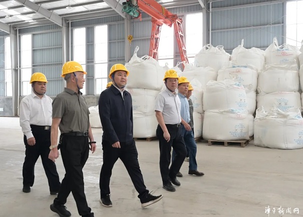 漳平市领导调研推进重点项目建设工作